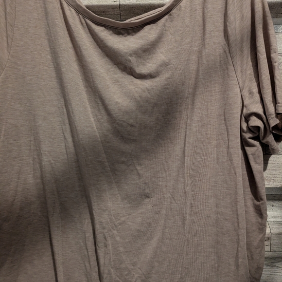 GAP Women's Short Sleeve Tan Tee Size Xl - Picture 3 of 6